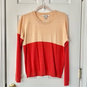 Forever 21 orange sweater